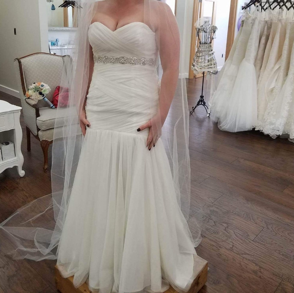 Alfred Angelo Ivory Wedding Dress size 16